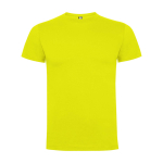 T-shirt voor kinderen van katoen in tricot 165 g/m² Roly kleur neon geel