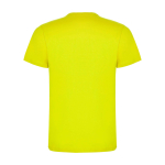 T-shirt voor kinderen van katoen in tricot 165 g/m² Roly kleur neon geel tweede weergave achterkant