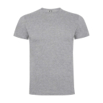 T-shirt voor kinderen van katoen in tricot 165 g/m² Roly kleur lichtgrijs gemarmerd