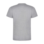 T-shirt voor kinderen van katoen in tricot 165 g/m² Roly kleur lichtgrijs gemarmerd tweede weergave achterkant