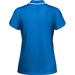 Polyester poloshirt met korte mouwen voor dames, 140 g/m², Roly kleur koningsblauw tweede weergave achterkant
