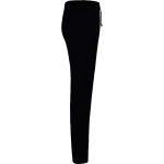 Regular fit unisex broek van katoen en polyester 280 g/m² Roly kleur zwart tweede weergave met zijkant