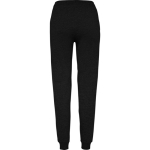 Dames sportbroek van katoen en polyester 280 g/m² Roly kleur zwart tweede weergave achterkant