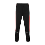 Unisex tweekleurig trainingspak van polyester 225 g/m² Roly kleur rood tweede weergave voorkant