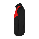 Unisex tweekleurig trainingspak van polyester 225 g/m² Roly kleur rood weergave zijkant