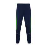 Unisex tweekleurig trainingspak van polyester 225 g/m² Roly kleur groen