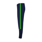 Unisex tweekleurig trainingspak van polyester 225 g/m² Roly kleur groen derde weergave zijkant