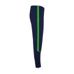 Unisex tweekleurig trainingspak van polyester 225 g/m² Roly kleur groen vierde weergave zijkant