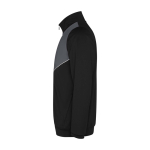 Unisex tweekleurig trainingspak van polyester 225 g/m² Roly kleur donkergrijs weergave zijkant