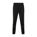 Unisex tweekleurig trainingspak van polyester 225 g/m² Roly kleur limoen groen tweede weergave voorkant
