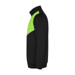 Unisex tweekleurig trainingspak van polyester 225 g/m² Roly kleur limoen groen weergave zijkant