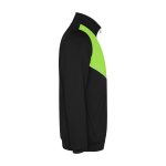 Unisex tweekleurig trainingspak van polyester 225 g/m² Roly kleur limoen groen tweede weergave met zijkant