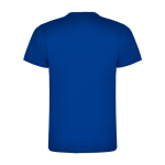 Katoenen T-shirt met korte mouwen voor mannen 165 g/m2 Roly kleur blauw tweede weergave achterkant