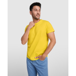 Katoenen T-shirt met korte mouwen voor mannen 165 g/m2 Roly kleur geel luxe weergave 2