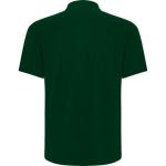Unisex polo van katoen en polyester met zak 190 g/m2 Roly kleur groene fles tweede weergave achterkant