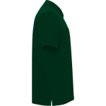 Unisex polo van katoen en polyester met zak 190 g/m2 Roly kleur groene fles tweede weergave met zijkant