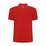 Polo van katoen en polyester in piqué voor mannen 190 g/m2 Roly kleur rood
