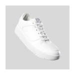 Unisex witte sneakers in casual stijl met rubberen zool Roly kleur wit tweede weergave