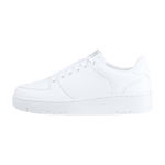 Unisex witte sneakers in casual stijl met rubberen zool Roly kleur wit weergave zijkant