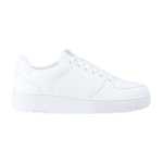 Unisex witte sneakers in casual stijl met rubberen zool Roly kleur wit tweede weergave met zijkant