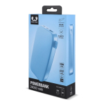 Rechthoekige powerbank voor het opladen van 3 apparaten tegelijk 20W zevende weergave