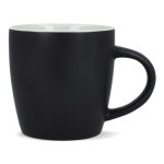 Keramische mok met matte afwerking in meerdere kleuren 350ml kleur zwart tweede weergave
