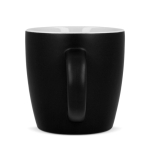 Keramische mok met matte afwerking in meerdere kleuren 350ml kleur zwart derde weergave