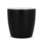 Keramische mok met matte afwerking in meerdere kleuren 350ml kleur zwart vierde weergave
