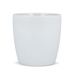 Keramische mok met matte afwerking in meerdere kleuren 350ml kleur wit vierde weergave