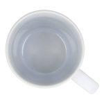 Keramische mok met matte afwerking in meerdere kleuren 350ml kleur wit vijfde weergave