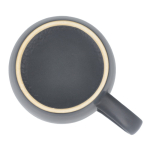 Keramische mok met matte afwerking in meerdere kleuren 350ml kleur grijs zesde weergave