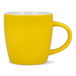 Keramische mok met matte afwerking in meerdere kleuren 350ml kleur geel tweede weergave