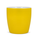 Keramische mok met matte afwerking in meerdere kleuren 350ml kleur geel vierde weergave