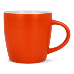 Keramische mok met matte afwerking in meerdere kleuren 350ml kleur oranje tweede weergave