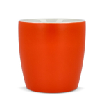 Keramische mok met matte afwerking in meerdere kleuren 350ml kleur oranje vierde weergave