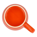Keramische mok met matte afwerking in meerdere kleuren 350ml kleur oranje zesde weergave