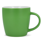 Keramische mok met matte afwerking in meerdere kleuren 350ml kleur limoen groen tweede weergave