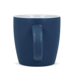 Keramische mok met matte afwerking in meerdere kleuren 350ml kleur donkerblauw derde weergave