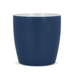 Keramische mok met matte afwerking in meerdere kleuren 350ml kleur donkerblauw vierde weergave