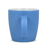 Keramische mok met matte afwerking in meerdere kleuren 350ml kleur lichtblauw derde weergave