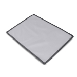 Microvezeldoekje van RPET voor bril of schermen 13x18 cm kleur wit derde weergave