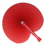 Opvouwbare en compacte waaier in verschillende kleuren kleur rood