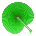 Opvouwbare en compacte waaier in verschillende kleuren kleur limoen groen