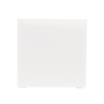 Notitieblok van 800 blanco FSC-vellen in kubusdoos 10x10x10 cm kleur wit derde weergave