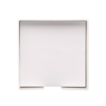 Notitieblok van 800 blanco FSC-vellen in kubusdoos 10x10x10 cm kleur wit zesde weergave