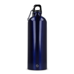 Fles van gerecycled roestvrij staal in metallic kleuren 750 ml kleur wit tweede weergave