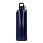 Fles van gerecycled roestvrij staal in metallic kleuren 750 ml kleur wit vierde weergave