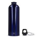 Fles van gerecycled roestvrij staal in metallic kleuren 750 ml kleur wit vijfde weergave