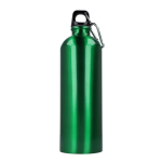Fles van gerecycled roestvrij staal in metallic kleuren 750 ml kleur wit vierde weergave