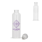Anti-lek borosilicaat glazen waterfles met logo 500 ml Glass Fridge